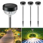 Solar Pathway Light With 8 Lighting Colors