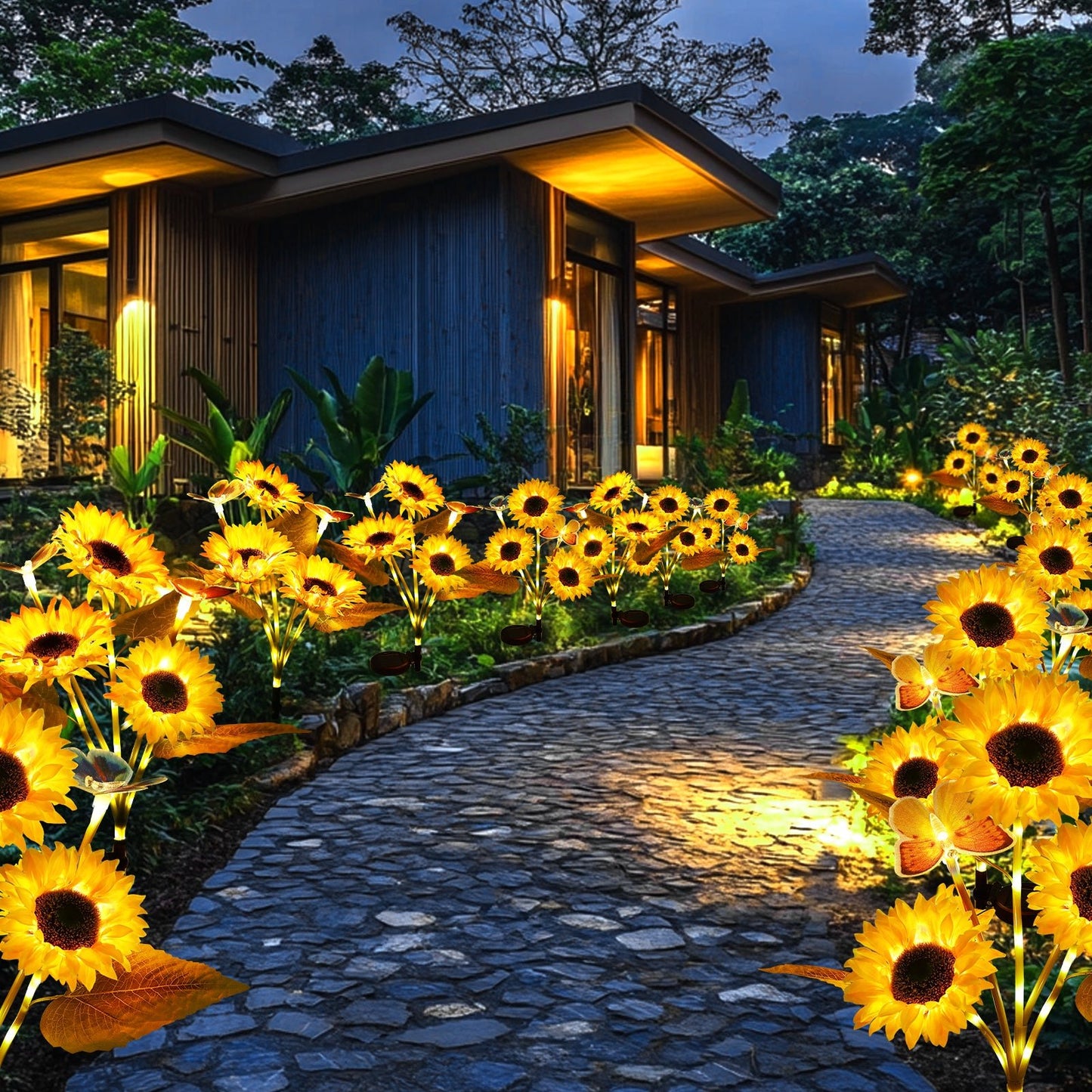 Solar Sunflower Decor Light - FabStyl