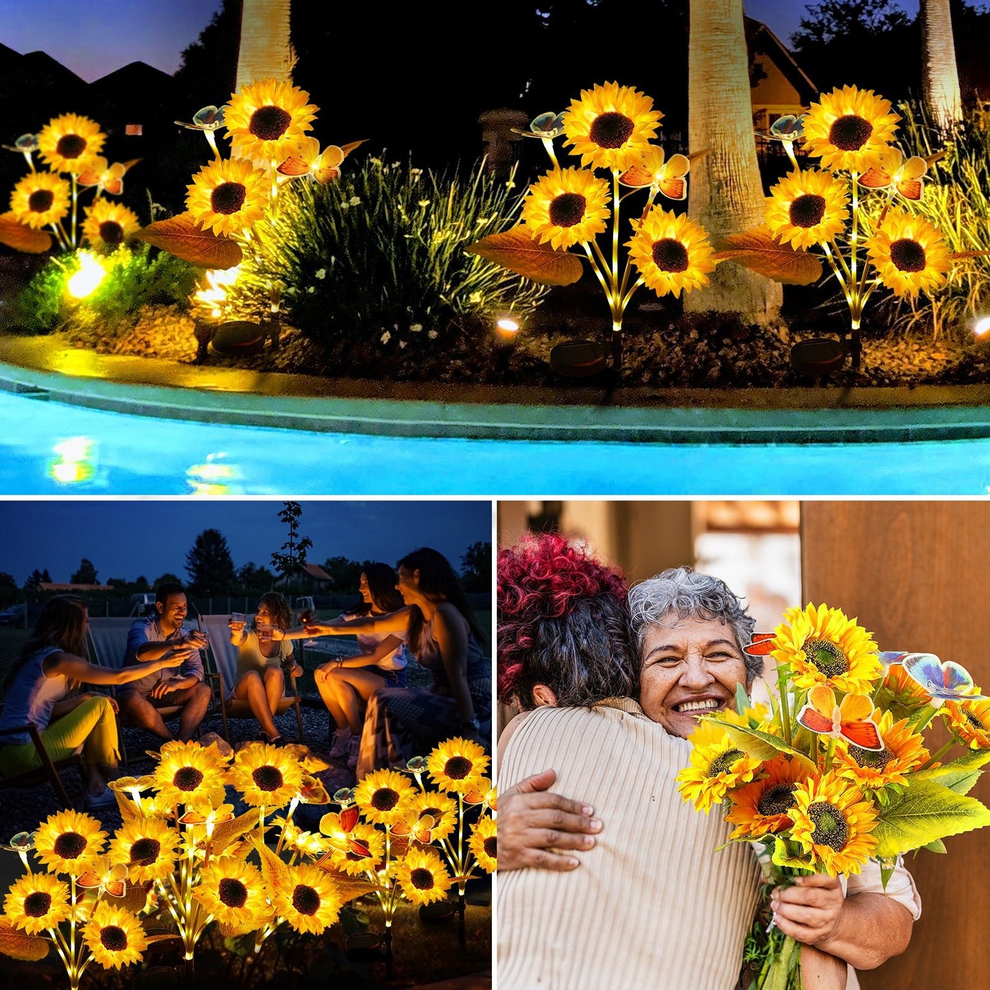 Solar Sunflower Decor Light - FabStyl