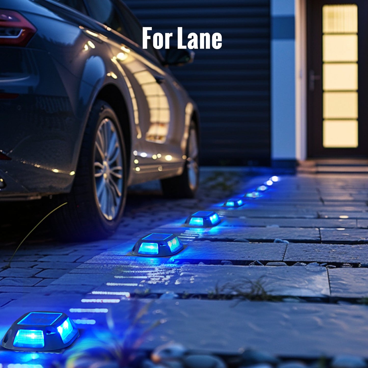 Solar Driveway Light With 10 Light Colors - FabStyl