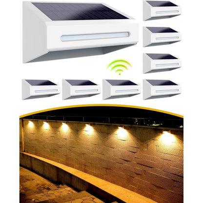 Solar Fence RGB Lights With 9 Light Colors - FabStyl