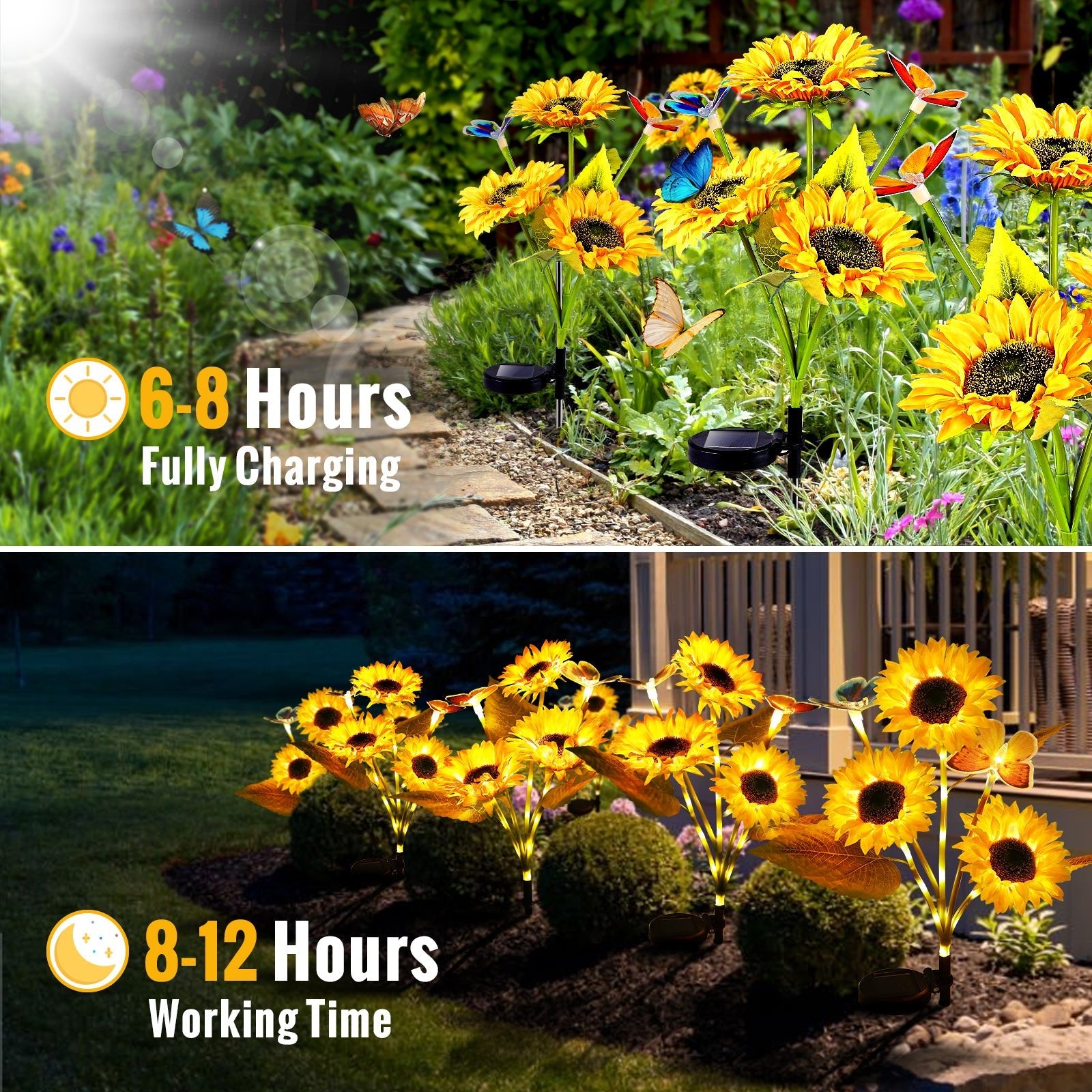 Solar Sunflower Decor Light - FabStyl