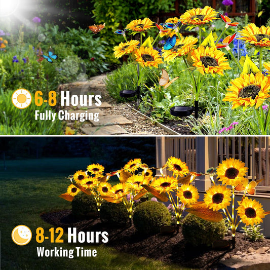Solar Sunflower Decor Light - FabStyl